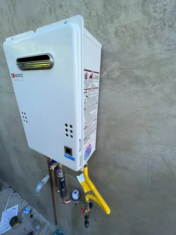 Tankless water heater installation for Wasco homes